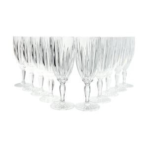 Cristal d’Arques-Durand “Classic” Set of 10 Crystal Iced Tea Glasses 8 1/2” 10oz